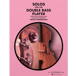 Solos for the Double Bass Player - String Bass and Piano