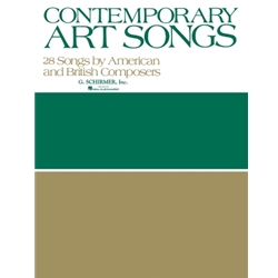 Contemporary Art Songs by British and American Composers - Voice and Piano