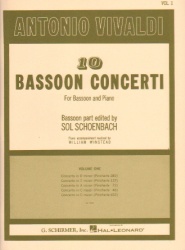 10 Bassoon Concerti, Volume 1 - Bassoon and Piano