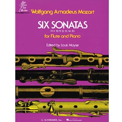 6 Sonatas for Flute and Piano, KV 10-15