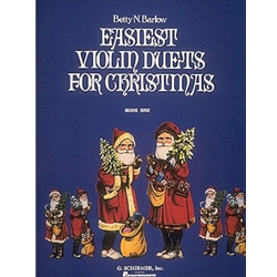 Easiest Violin Duets for Christmas, Book 1