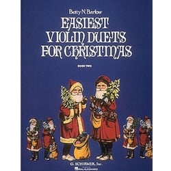 Easiest Violin Duets for Christmas, Book 2