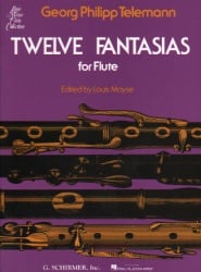 12 Fantasias - Flute Unaccompanied