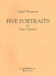 5 Portraits for 4 Clarinets - Clarinet Quartet