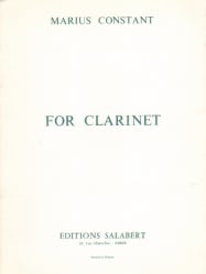 For Clarinet - Clarinet Unaccompanied