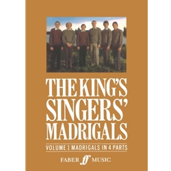 King's Singers' Madrigals Volume 1 in 4 Parts - SATB