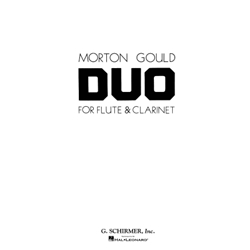 Duo for Flute and Clarinet