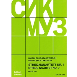 String Quartet No. 7, Op. 108 - Set of Parts