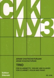 Trio - Clarinet, Violin and Piano