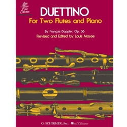 Duettino Op. 36 - Flute Duet with Piano