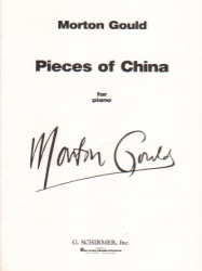 Pieces of China (a Six-Movement Suite) - Piano