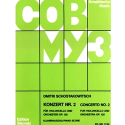 Concerto No. 2, Op. 126 - Cello and Piano