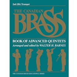 Canadian Brass Book of Advanced Quintets - Trumpet 2