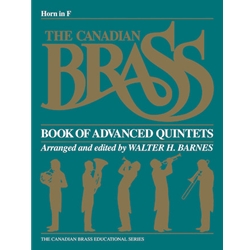 Canadian Brass Book of Advanced Quintets - Horn in F