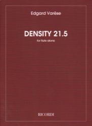 Density 21.5 - Flute Unaccompanied