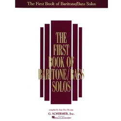 First Book of Baritone-Bass Solos, Part 1