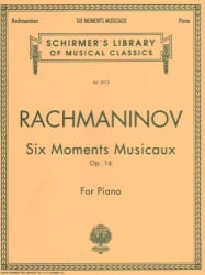 6 Moments Musicaux, Op. 16 - Piano