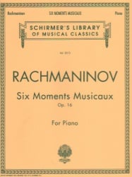 6 Moments Musicaux, Op. 16 - Piano