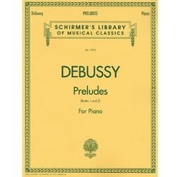 Preludes, Books 1 and 2 - Piano