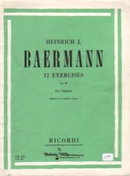 12 Exercises, Op. 30 - Clarinet