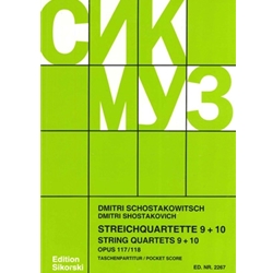 String Quartets, Nos. 9-10 - Study Score