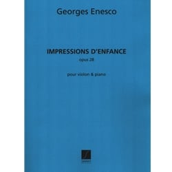 Impressions d'enfance, Op. 28 - Violin and Piano