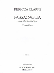 Passacaglia on an Old English Tune - Viola and Piano