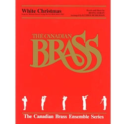 White Christmas - Brass Quintet with Percussion and Optional Keyboard