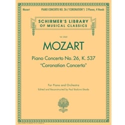 Concerto No. 26 in D Major, K. 537 - Piano