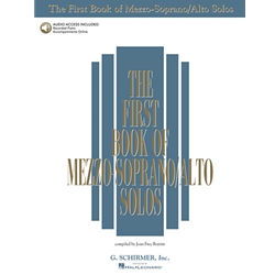 First Book of Mezzo-Soprano/Alto Solos, Part 1 - Book with Audio Access