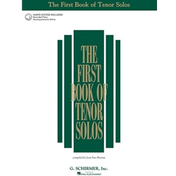 First Book of Tenor Solos, Part 1 - Book with Online Audio Access