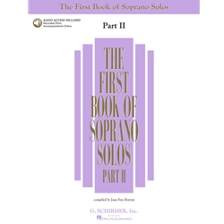 First Book of Soprano Solos, Part 2 - Book with Online Audio