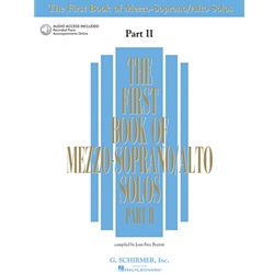 First Book of Mezzo-Soprano/Alto Solos, Part 2 (Bk/Audio Access)
