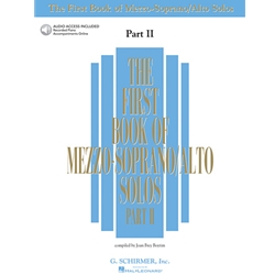 First Book of Mezzo-Soprano/Alto Solos, Part 2 - Book and Audio Access