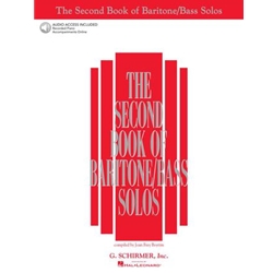 Second Book of Baritone-Bass Solos, Part 1 - Book with Audio Access
