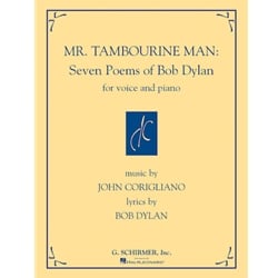 Mr. Tambourine Man: 7 Poems Of Bob Dylan - Voice and Piano