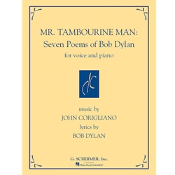 Mr. Tambourine Man: 7 Poems Of Bob Dylan - Voice and Piano