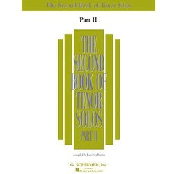 Second Book of Tenor Solos, Part 2