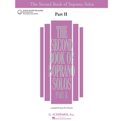 Second Book of Soprano Solos, Part 2 - Book/Online Audio