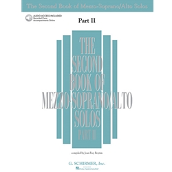 Second Book of Mezzo-Soprano/Alto Solos, Part 2 (Book with Online Audio)