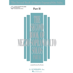 Second Book of Mezzo-Soprano/Alto Solos, Part 2 - Book with Online Audio