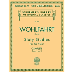 60 Studies, Op. 45: Complete - Violin