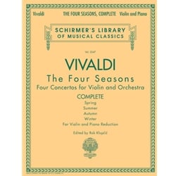 4 Seasons, Op. 8 Nos. 1-4 - Violin and Piano