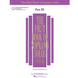 First Book of Soprano Solos, Part 3 - Book with Online Audio