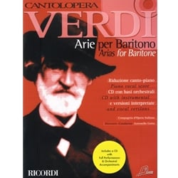 Arias For Baritone - Book/CD (Cantolopera)