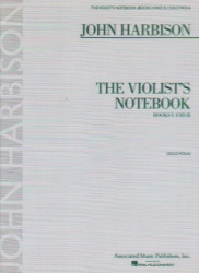 Violist's Notebook, Books 1 and 2 - Viola Unaccompanied