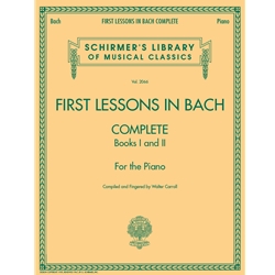 First Lessons in Bach, Bks. 1 and 2 - Piano
