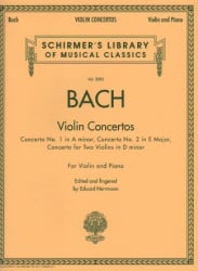 Violin Concertos BWV 1041-1043 - Violin and Piano