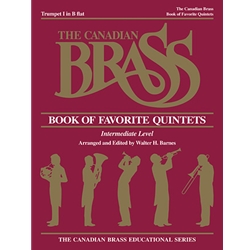 Canadian Brass Book of Favorite Quintets - Trumpet 1