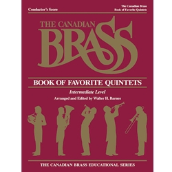 Canadian Brass Book of Favorite Quintets - Score